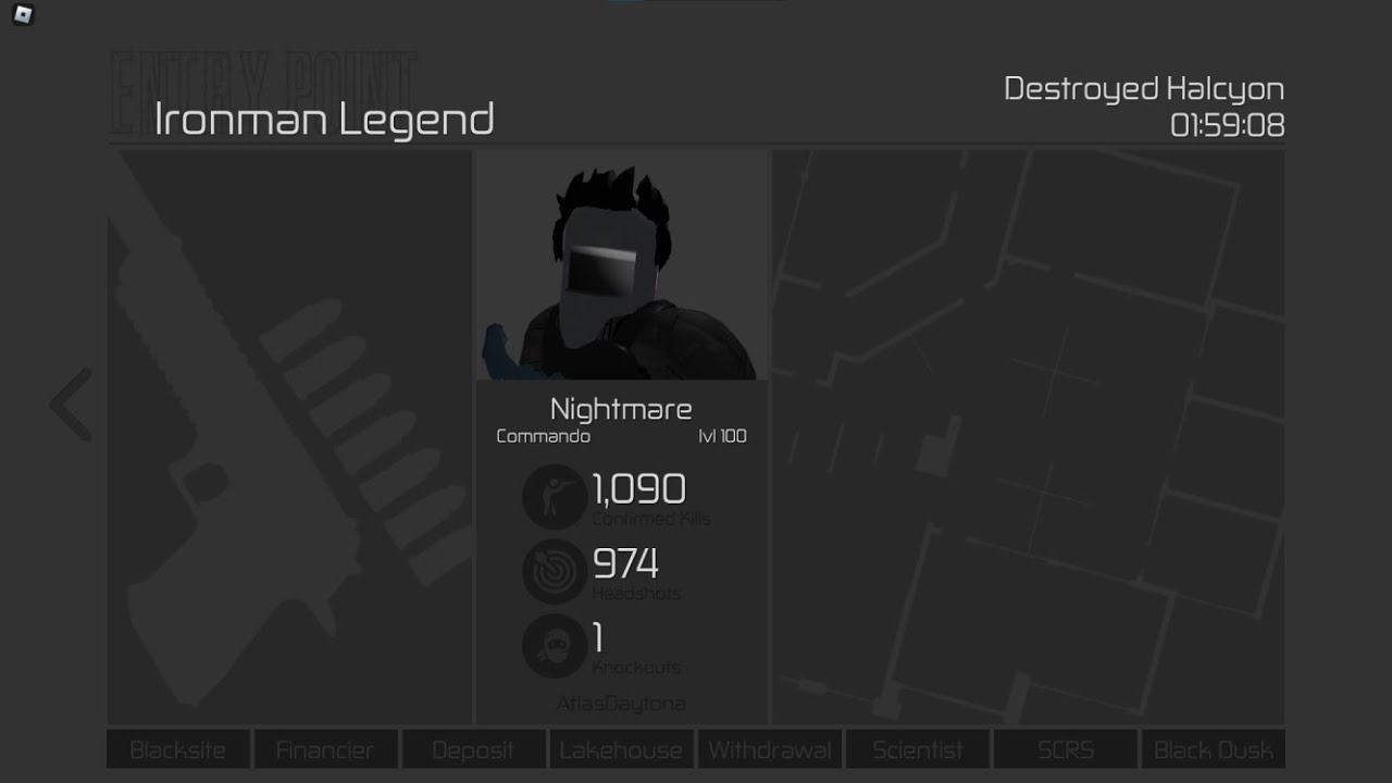 [Entry Point] No Armor No Medkits Ironman Legend Loud Solo