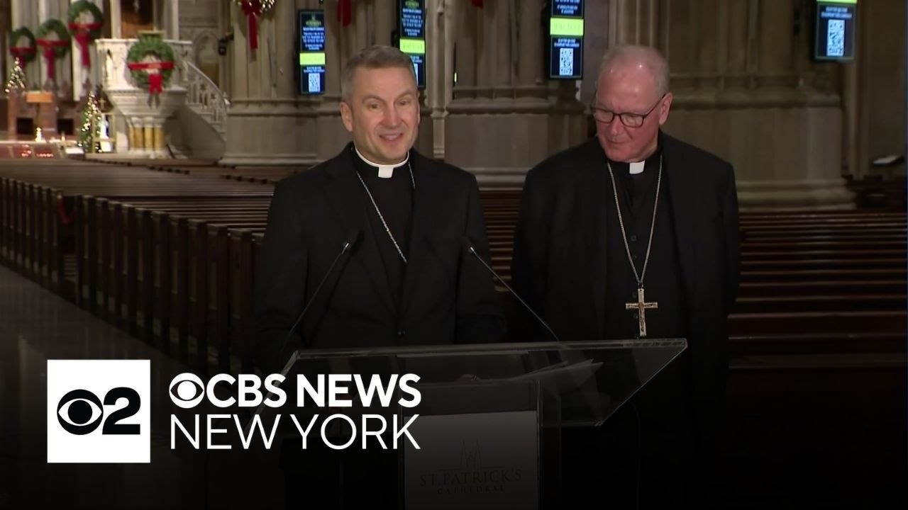 Bishop Ronald Hicks welcomed to New York by Cardinal Dolan