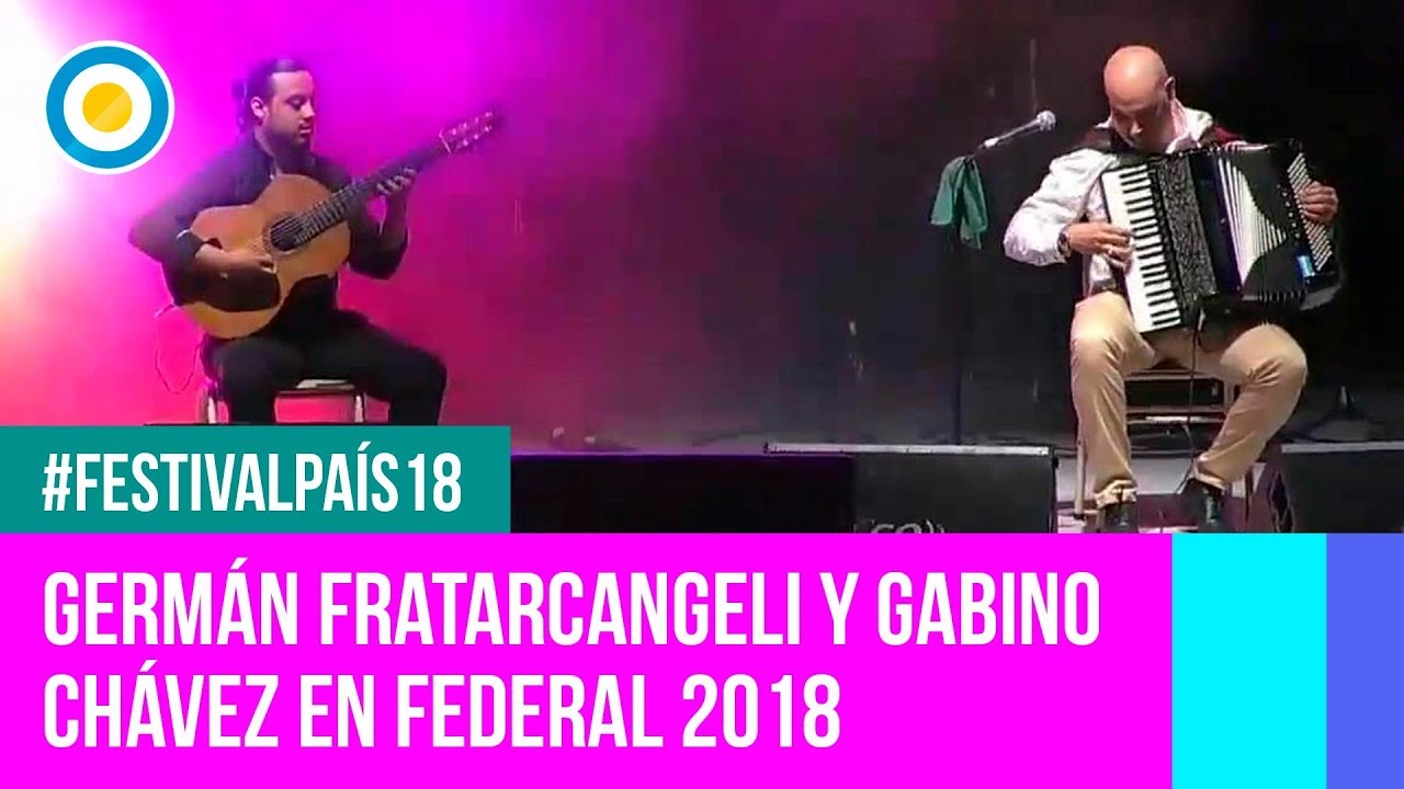 Festival País '18 - Germán Fratarcangeli y Gabino Chávez en el Festival de Chamamé de Federal
