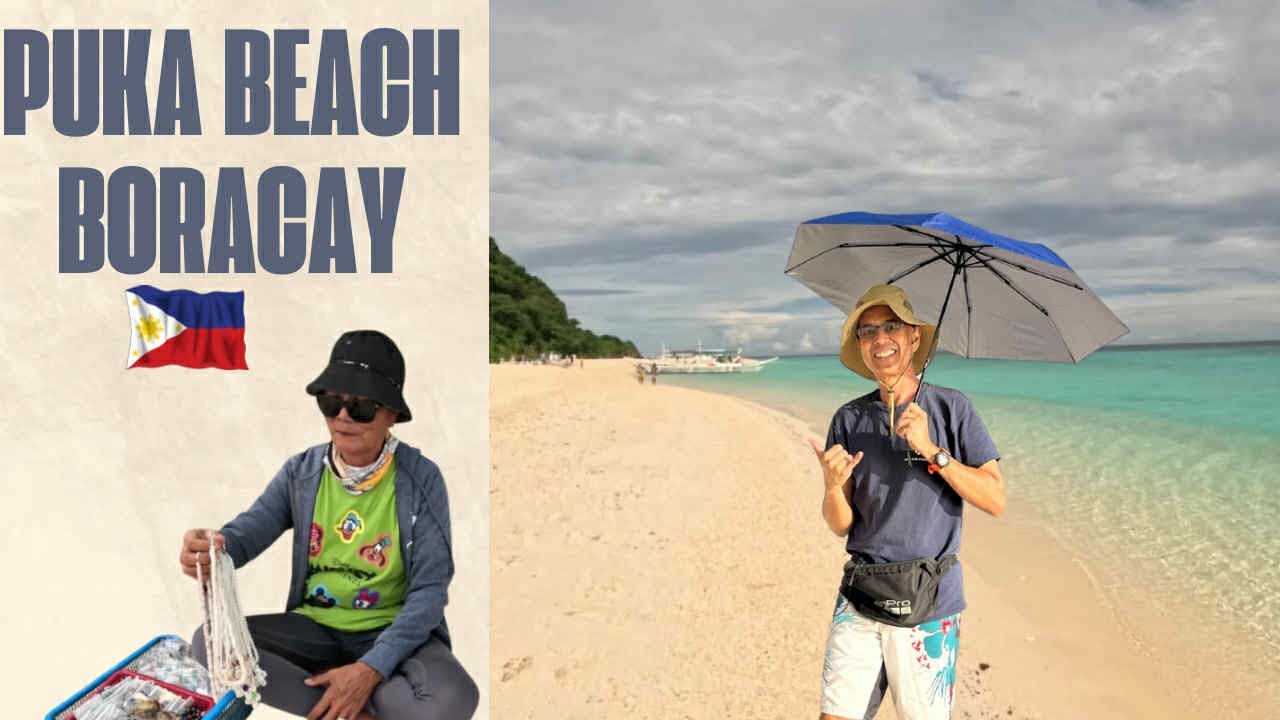 Puka Beach Boracay Island Philippines