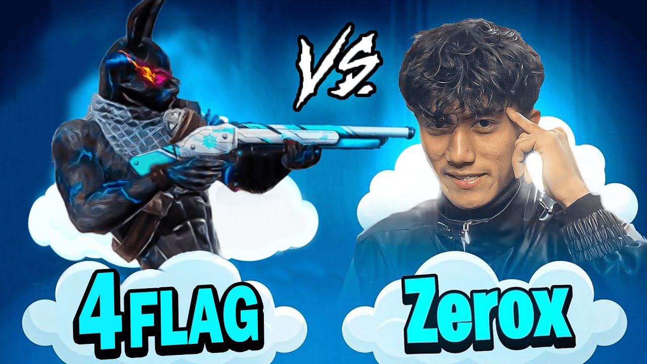Кто Бог Спиннеров? Zerox FF против 4FLAG 😱🎯 БОЙ 1 НА 1