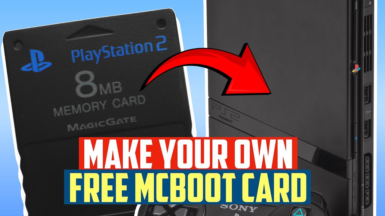 Создайте бесплатную карту McBoot для PS2 с нуля