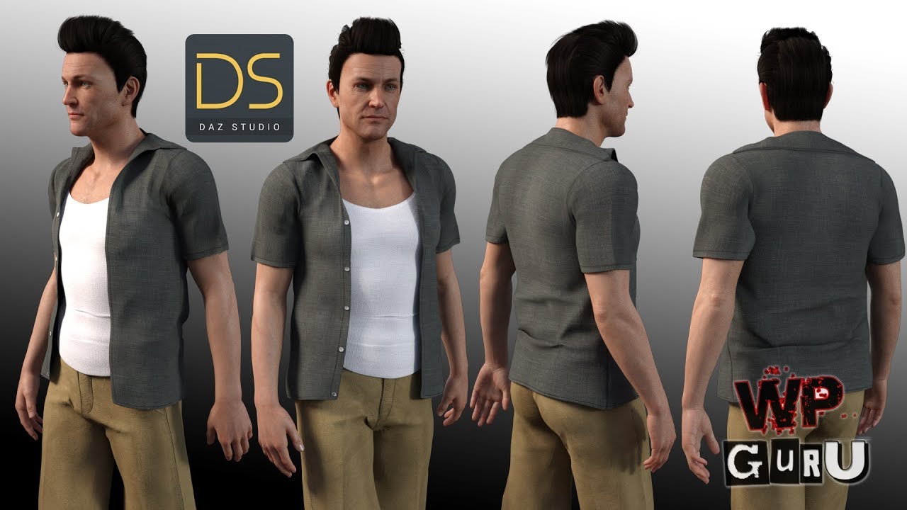 Creating a Turntable Animation in DAZ Studio - 3D Shenanigans #1.01