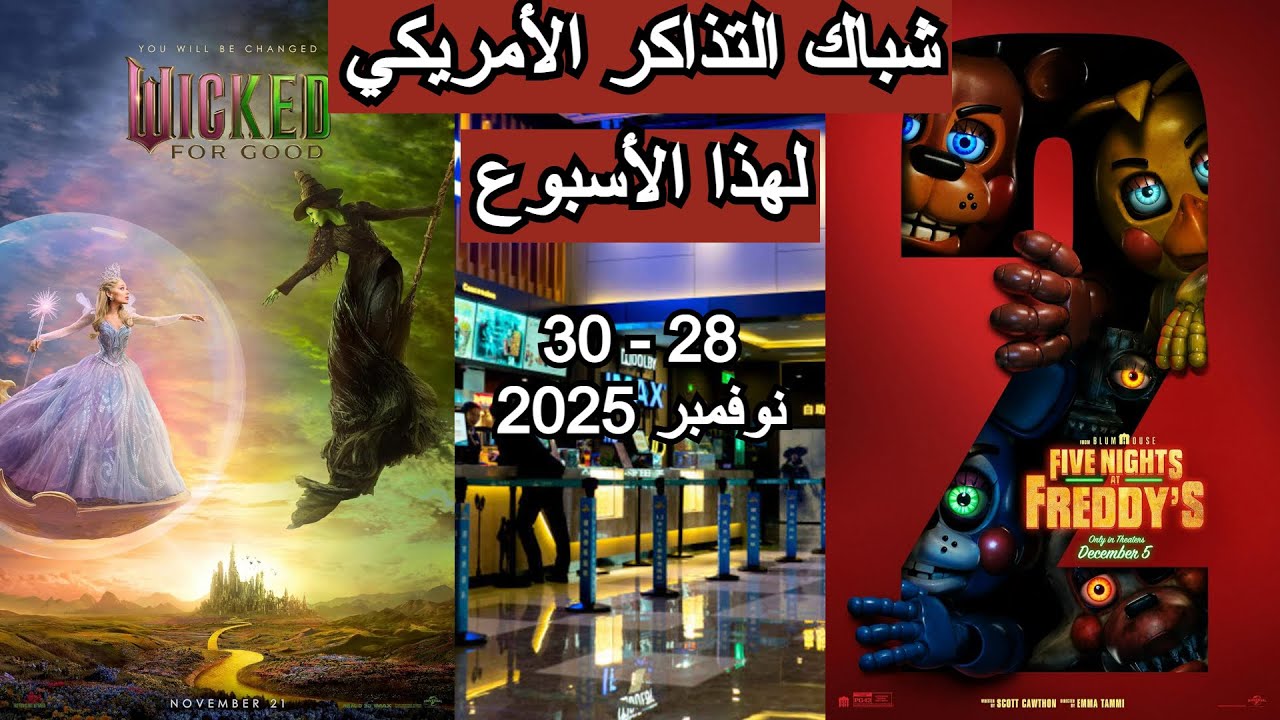 الأفلام الأعلى دخلا في شباك التذاكر الأمريكي لنهاية هذا الأسبوع بتاريخ ما بين 12 و 14 ديسمبر 2025
