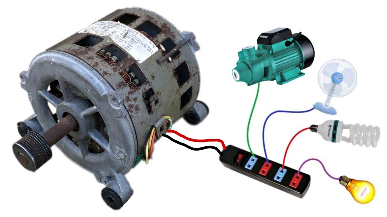 طريقة الحصول على كهرباء مجانية 220v تضيئ بيتك بأسهل طريقة