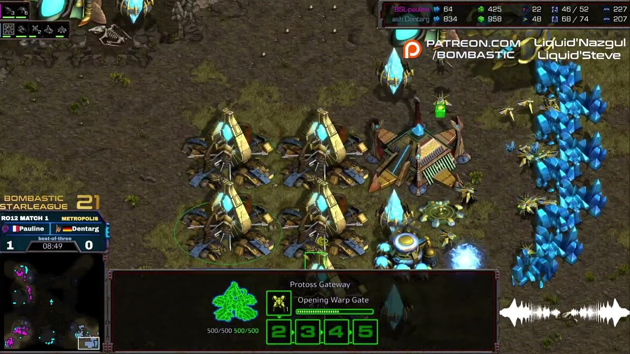 BSL 21 Gosuleague T2 Round of 12 Pauline v Dentarg game 2