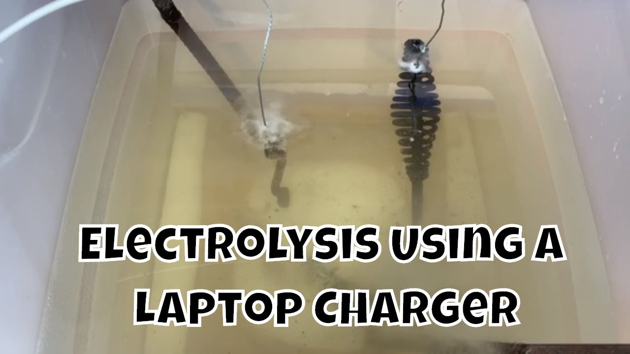 ELECTROLYSIS AT HOME - SIMPLE SET UP FOR BEGINNERS