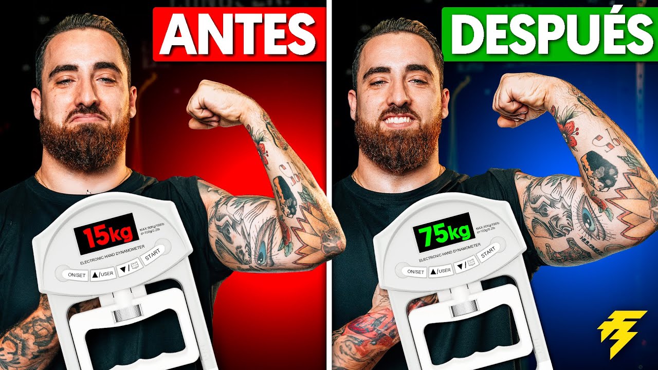Cómo Mejorar la FUERZA DE AGARRE y Desarrollar ANTEBRAZOS DE ACERO