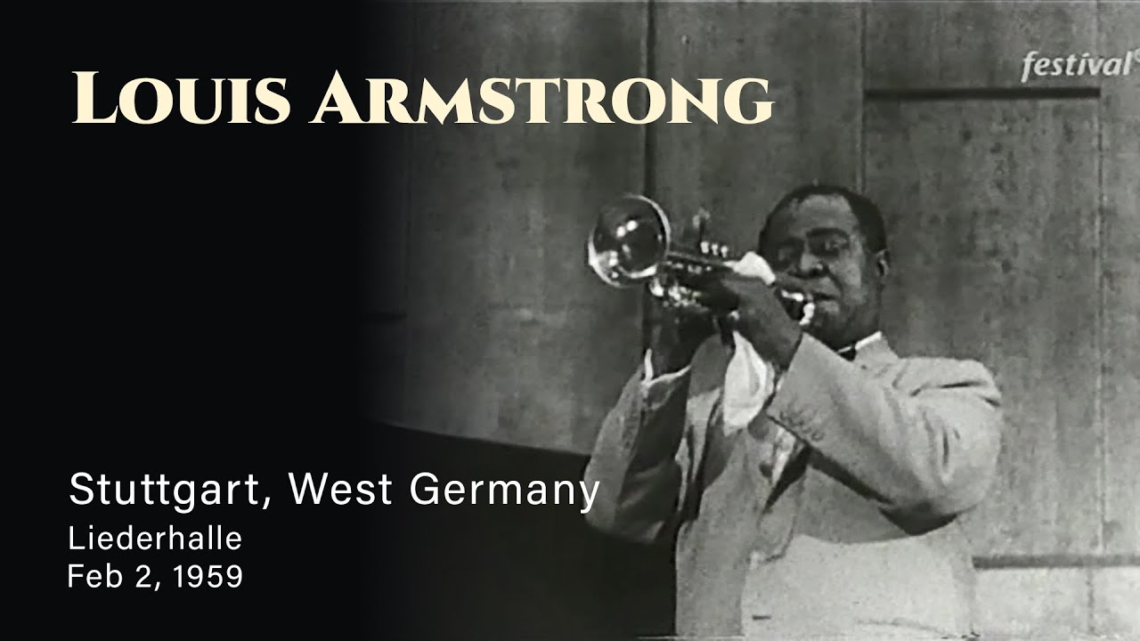 Louis Armstrong - 1959.02.15 - Stuttgart, West Germany | Live Concert Video