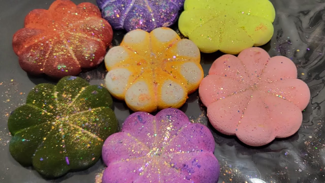 colorful flower pedal reforms  all different textures