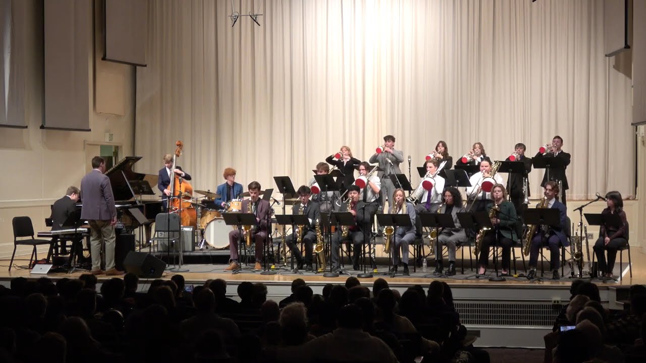 Grants Pass High School Jazz Band One at U of O Jazz Fest 2026 - It's Oh So Nice