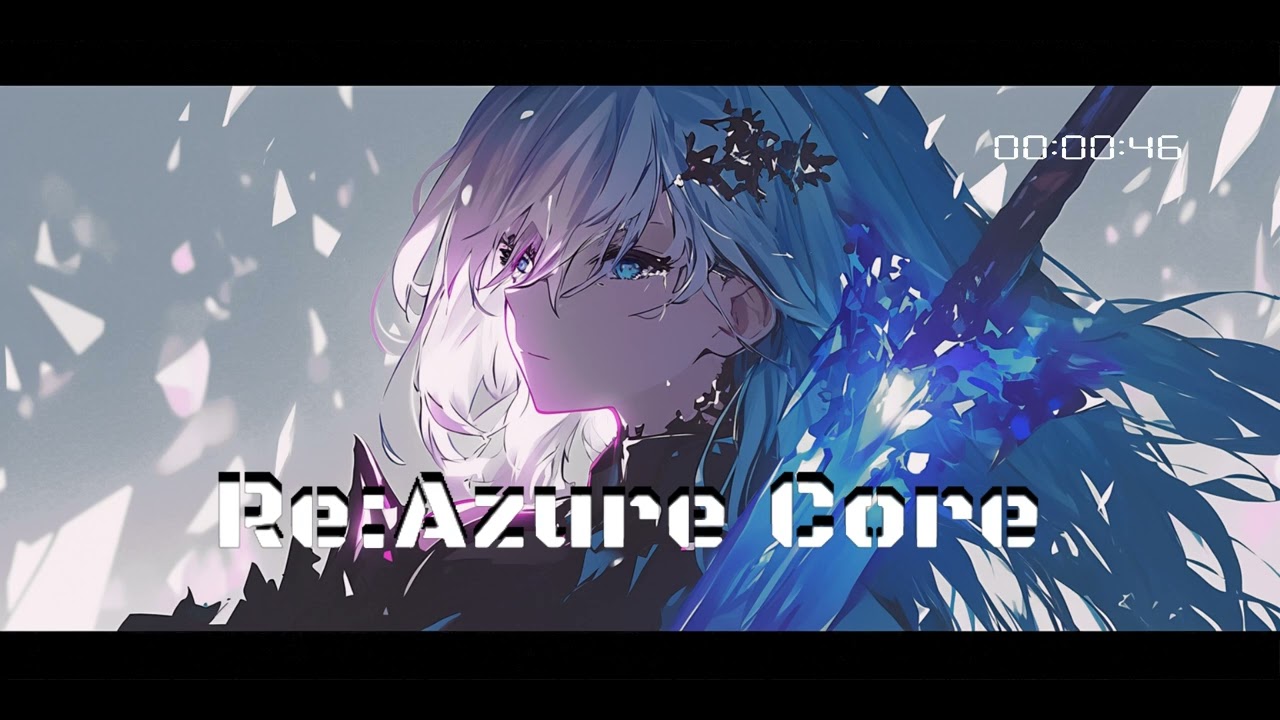【フリーBGM】Re:Azure Core【サイバー・ロック・オープニング風・かっこいい・疾走感・歌あり】