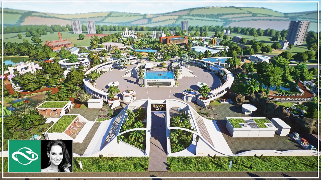 The BEST Modern Architecture Zoo in Planet Zoo Tour