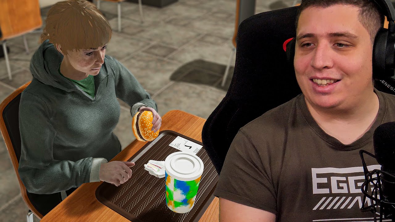 EGYIK FELE NYERS, MÁSIK FELE ÉGETT...JÓ LESZ AZ!!!🍔Fast Food Simulator #1