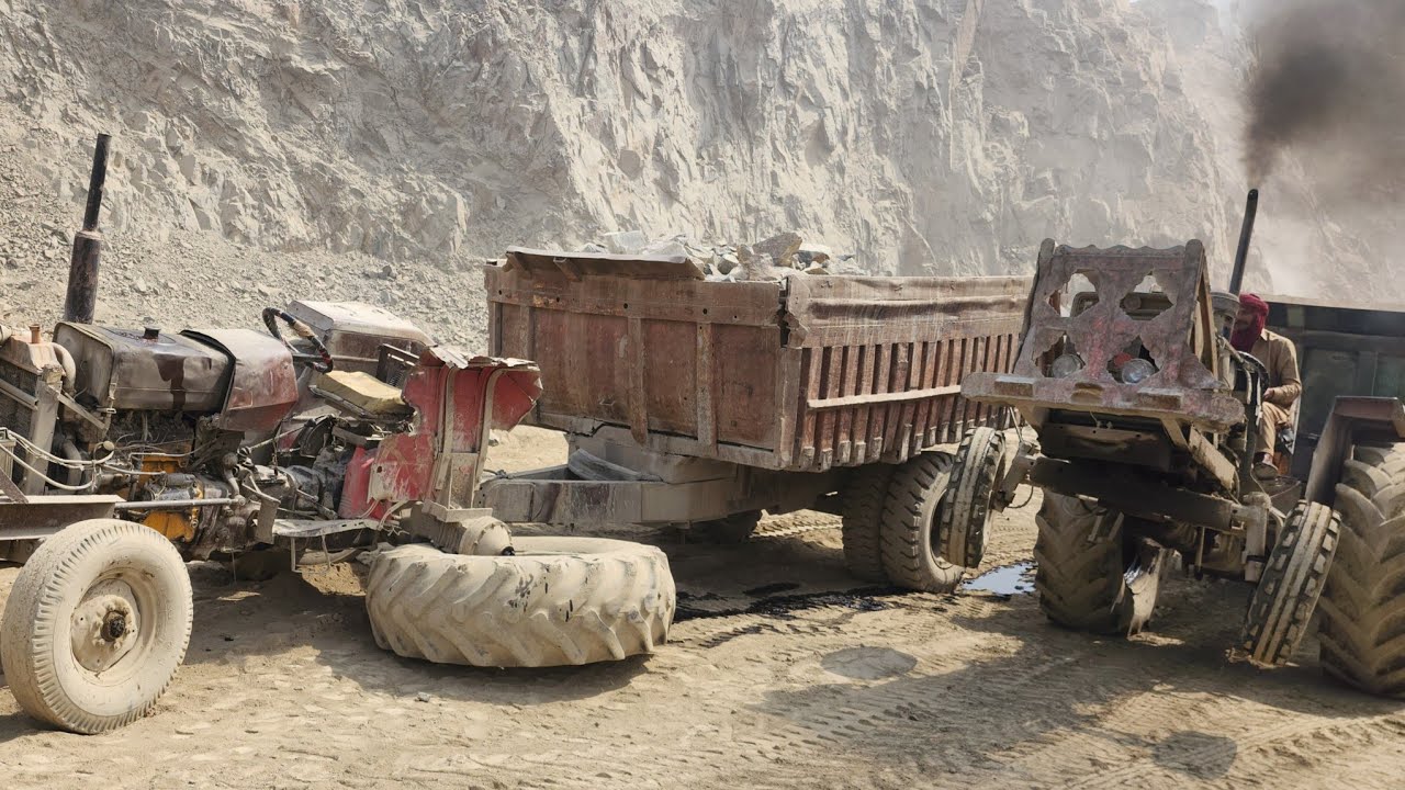 MASSEY 265 AXLE SNAP! Extreme Mountain Repair & Heavy Recovery