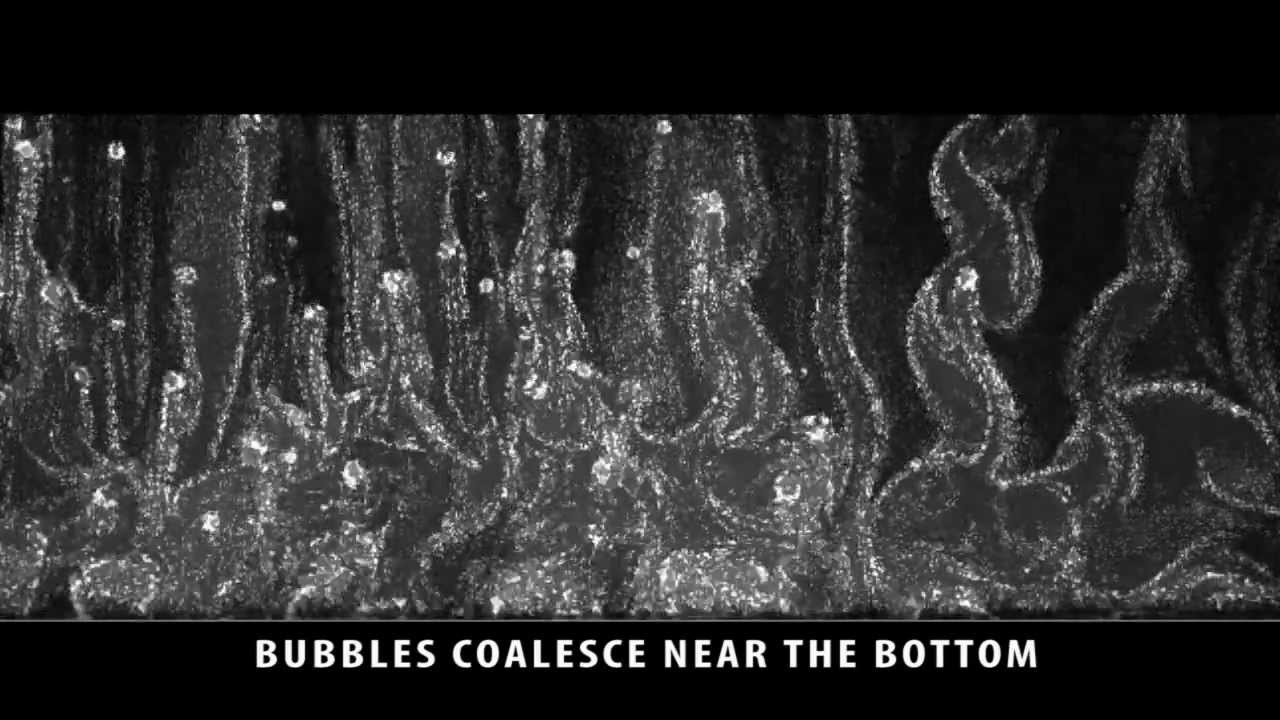 Inside a kettle (Hele-Shaw cell heated from below)