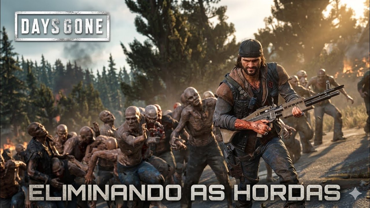 DAYS GONE PS5 - ELIMINANDO AS HORDAS