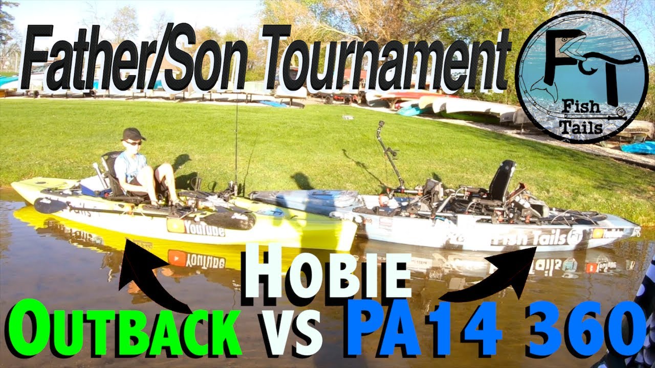 Hobie Outback vs Hobie PA14 360 Pro Angler | Father/Son Bass Fishing Tournament