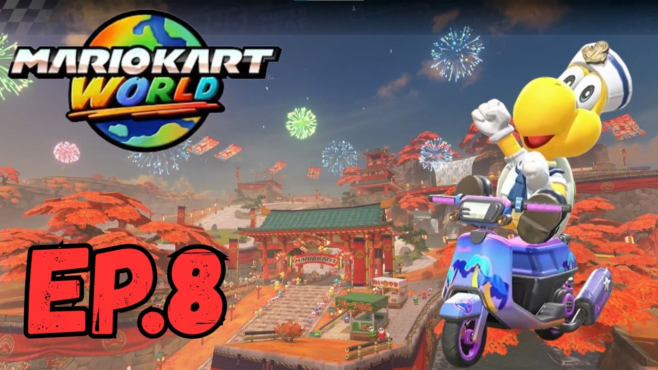 Mario Kart World Gameplay / Leaf Cup / 3 Stars / 150cc / Ep.8 / Mario Kart World Series