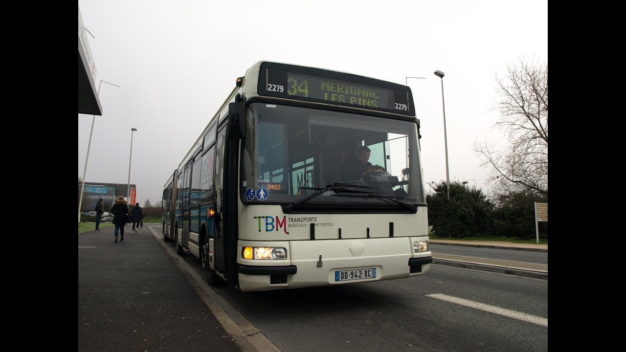 Agora L GNV des TBM sur la ligne 34.