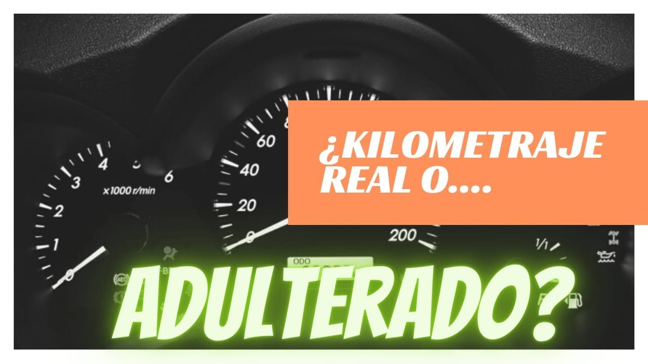QUE NO TE ENGAÑEN! CARROS USADOS CON KILOMETRAJE ADULTERADO