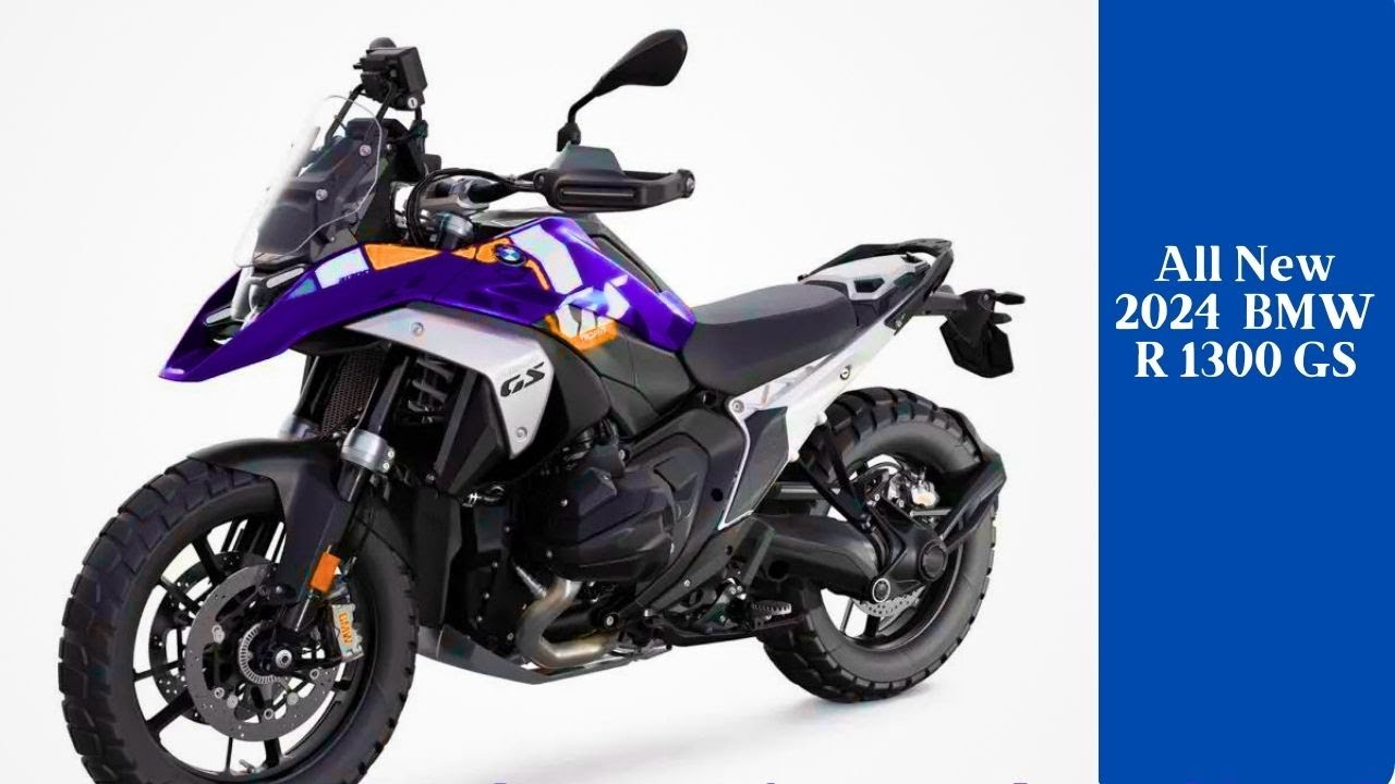 All New 2024 BMW R 1300 GS with BMW ShiftCam Technology