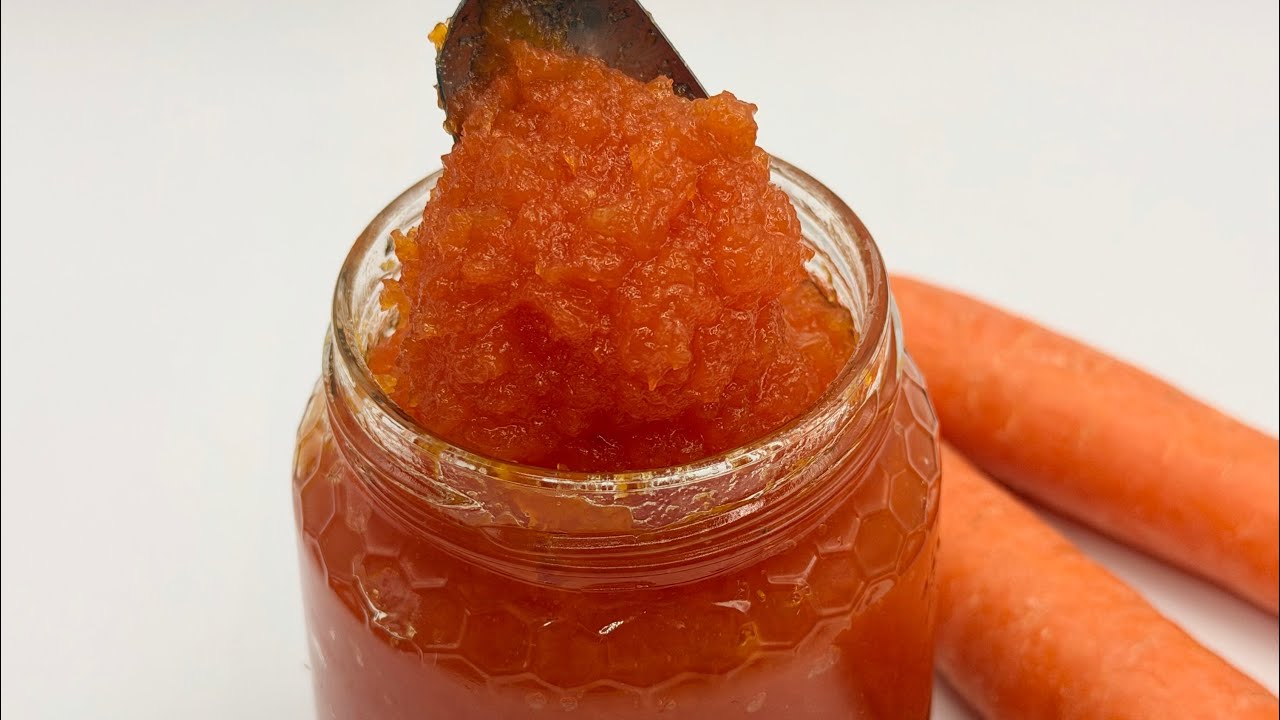 Dulceață de morcovi cu ghimbir – Rețetă ușoară care surprinde 🥕✨