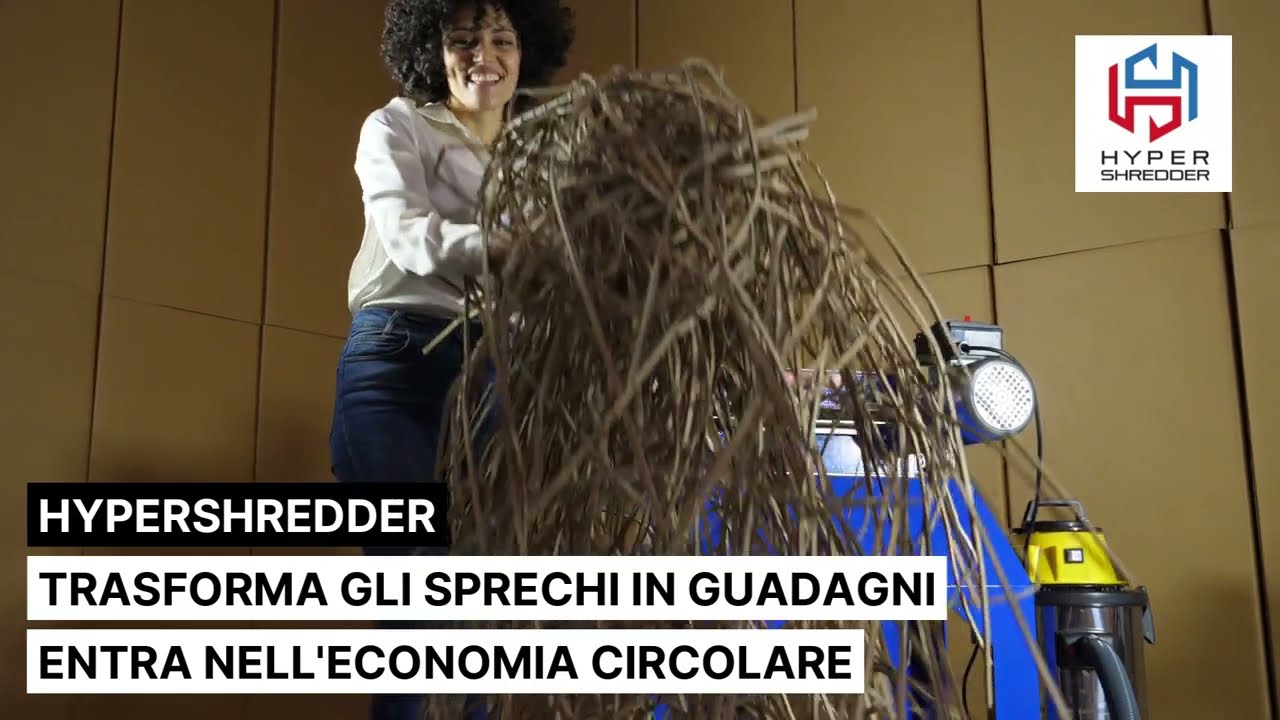 Hyper Shredder 320 &ndash; STRISCE | Il tritacartoni compatto, ecologico, potente