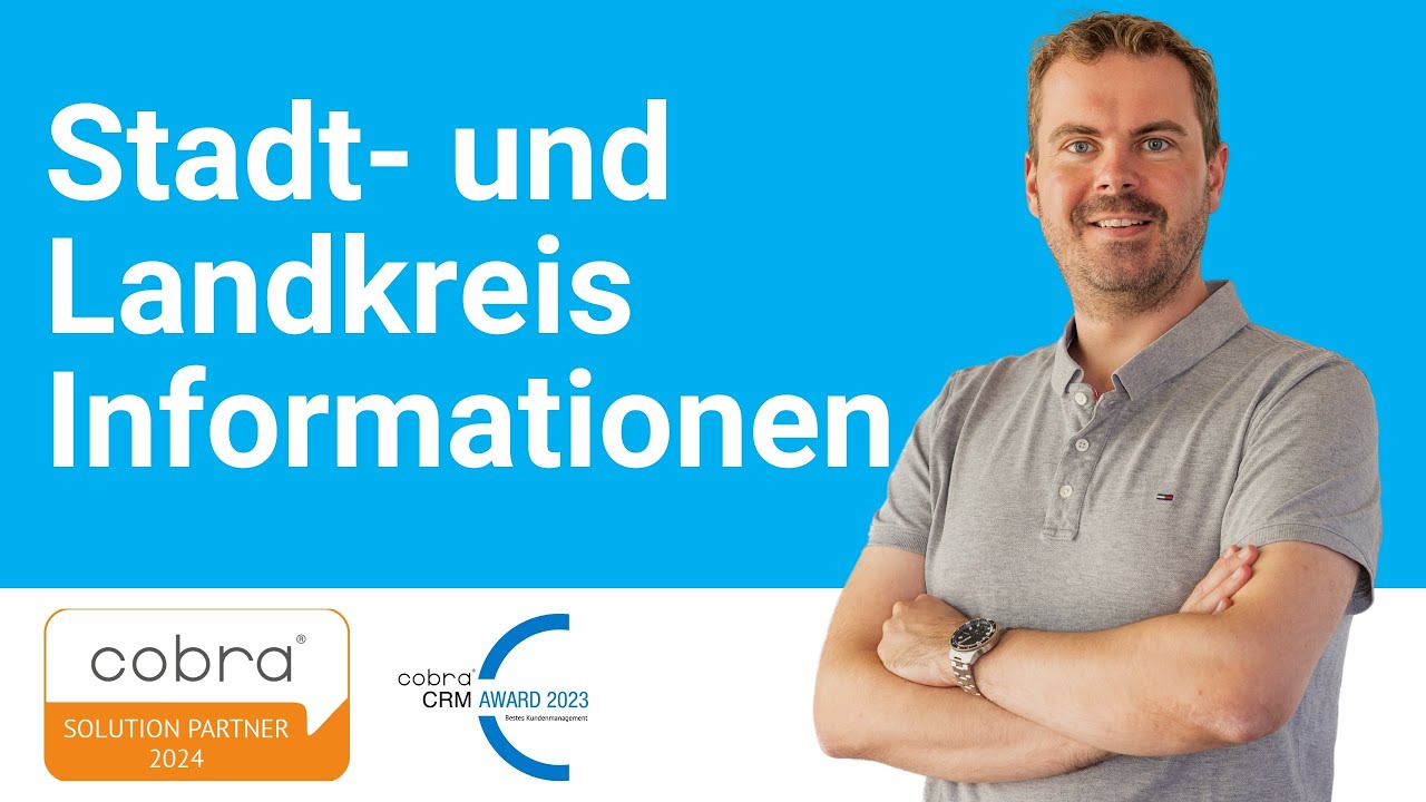 Stadt- und Landkreis bei neuen Adressen &uuml;ber die Postleitzahlenautomatik anlegen lassen.
