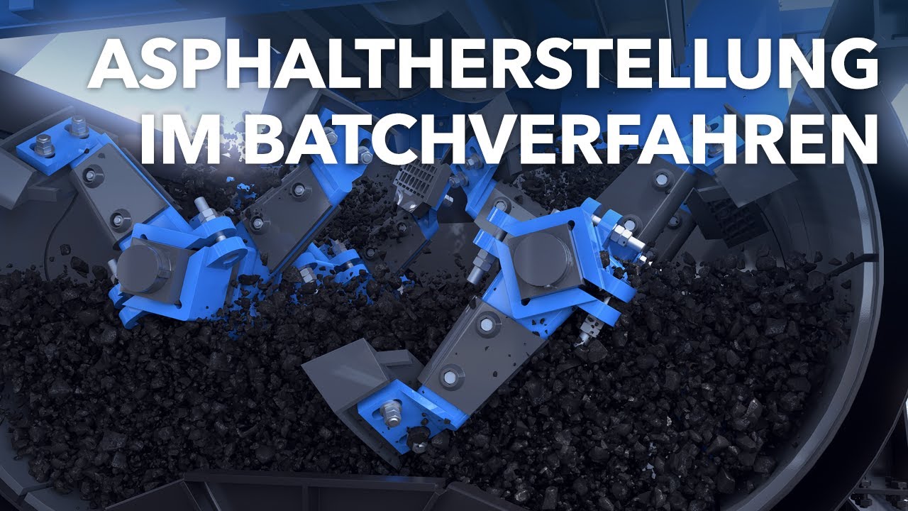 Benninghoven Asphaltherstellung im Batchverfahren