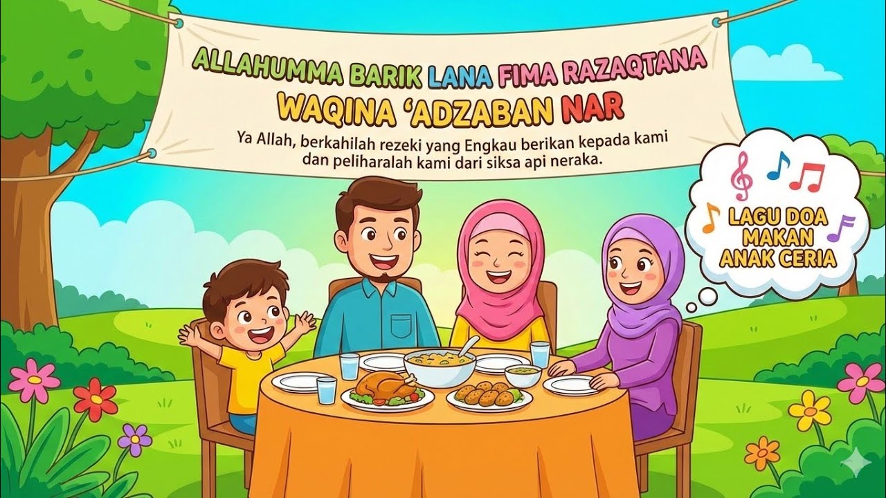 DOA MAU MAKAN - BELAJAR ANAK ISLAMI