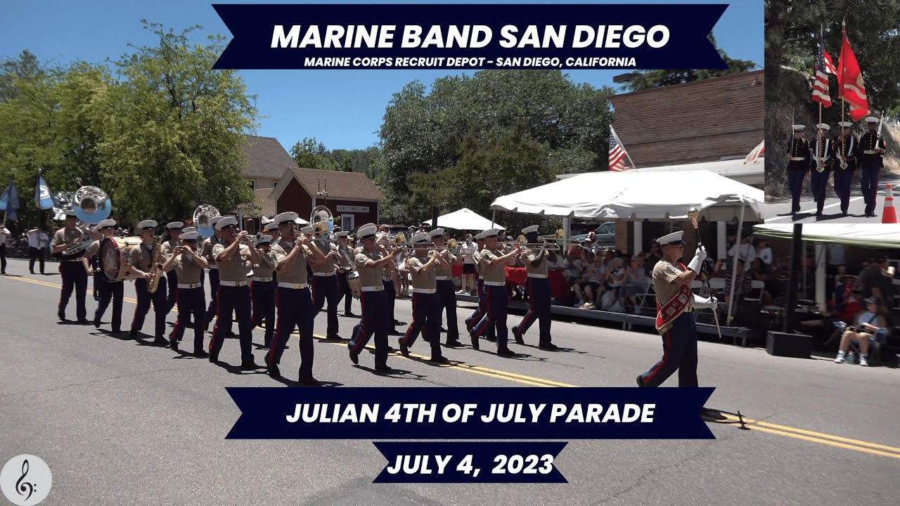 Marine Band San Diego - 2023 Julian 4th of July Parade