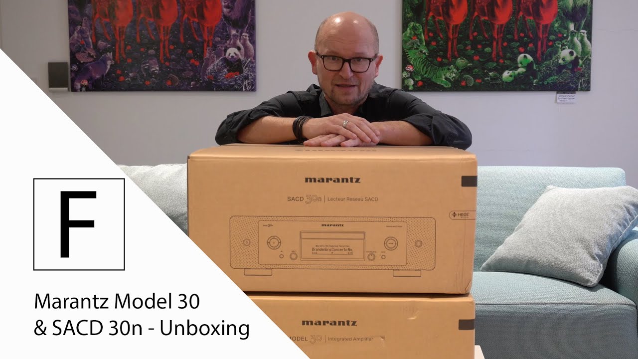 Optisch ein echter Hingucker!😍😍 Marantz Model 30 & Marantz SACD 30n - Unboxing & Produktinfo