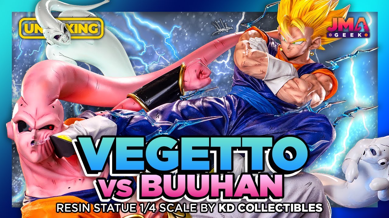 🐉DRAGON BALL Z: VEGETTO vs BUUHAN 1/4 Scale by KD Collectibles | UNBOXING | Out of the Box & TRAILER