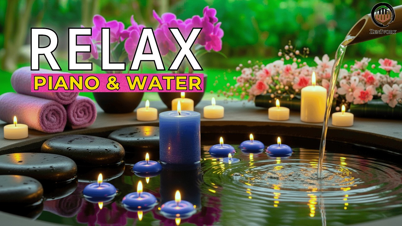 Relaxing Piano 🌼✨ | Peaceful Water Sounds for Deep Inner Calm