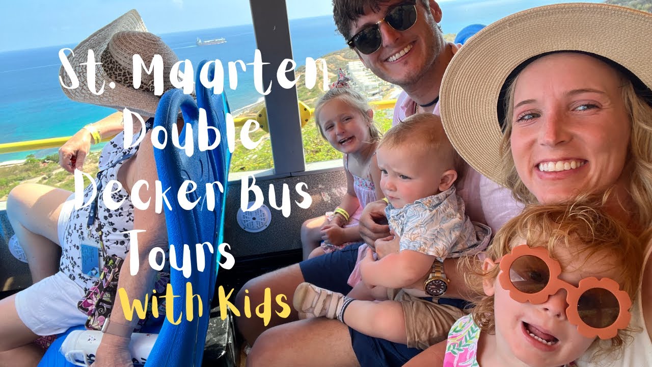 St. Maarten | Double Decker Bus Tour | Royal Caribbean Excursion