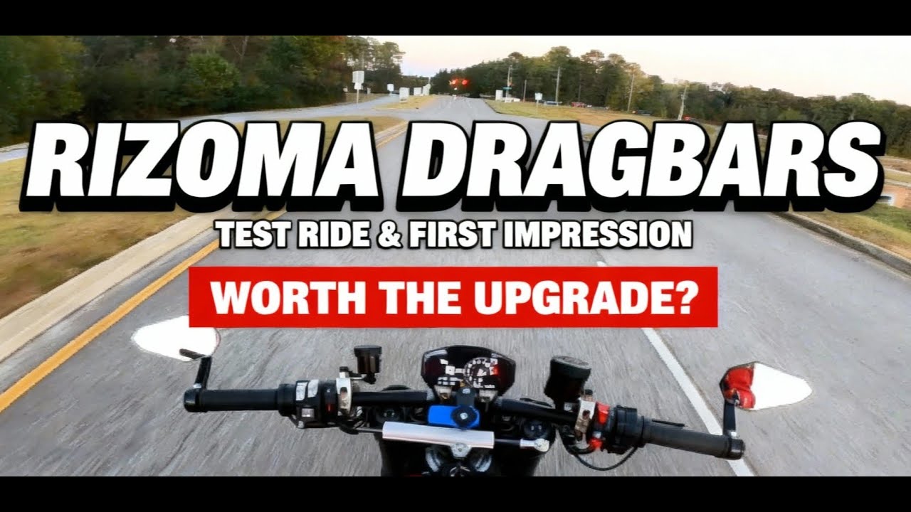 Rizoma Dragbars test ride