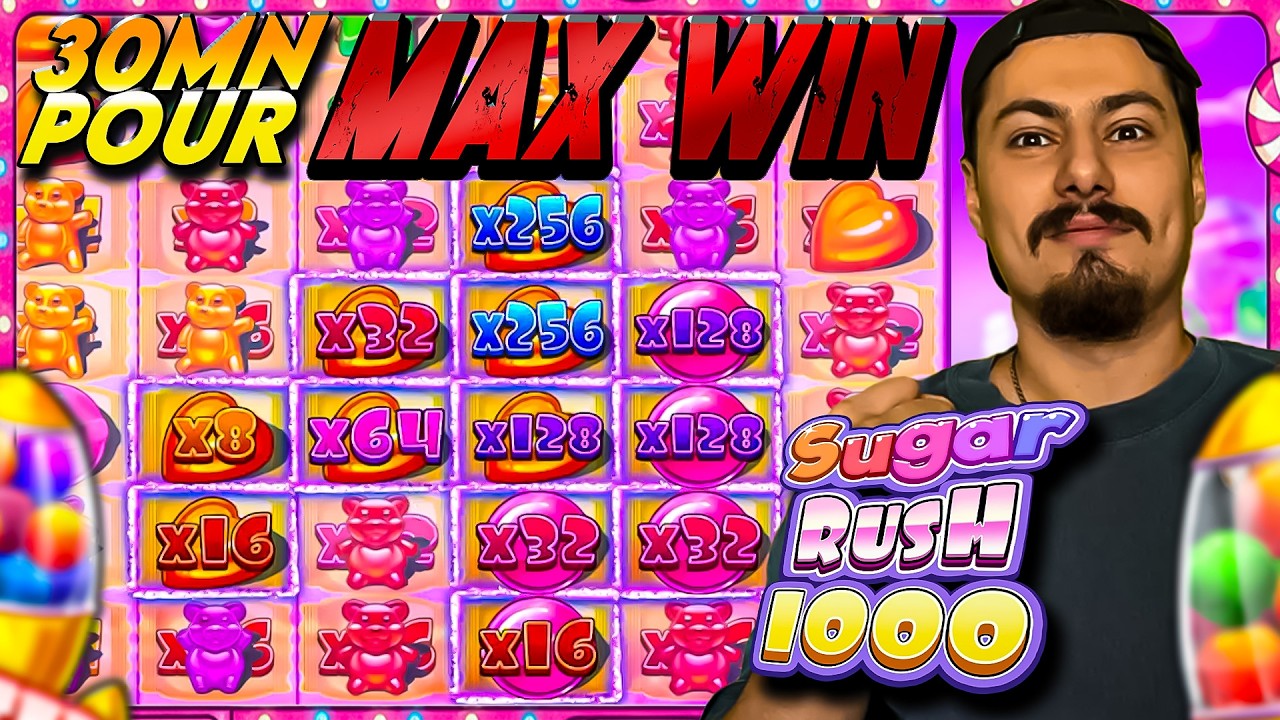 INTENSE SESSION SUR SUGAR RUSH 1000 ! 