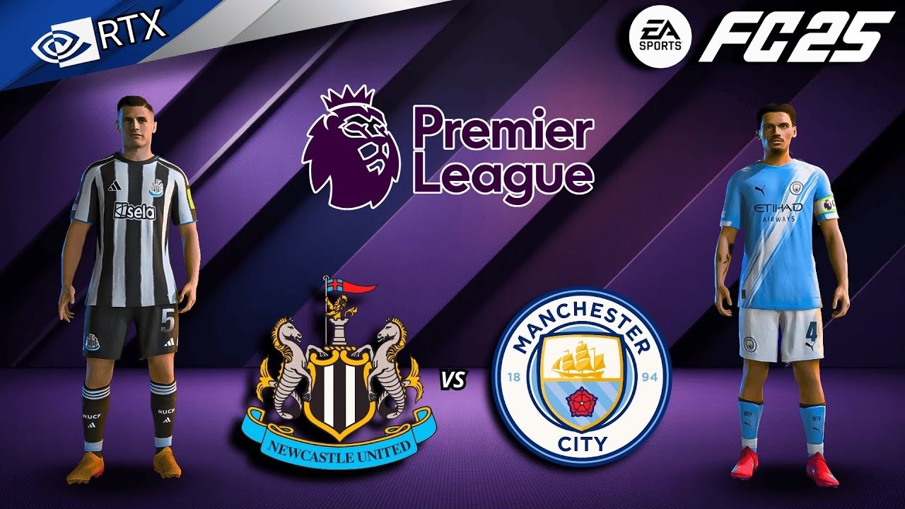🔥FC 25 - Manchester City vs. Newcastle United | Premier League 25/26 Full Match | PS5™ [4K60]🔥