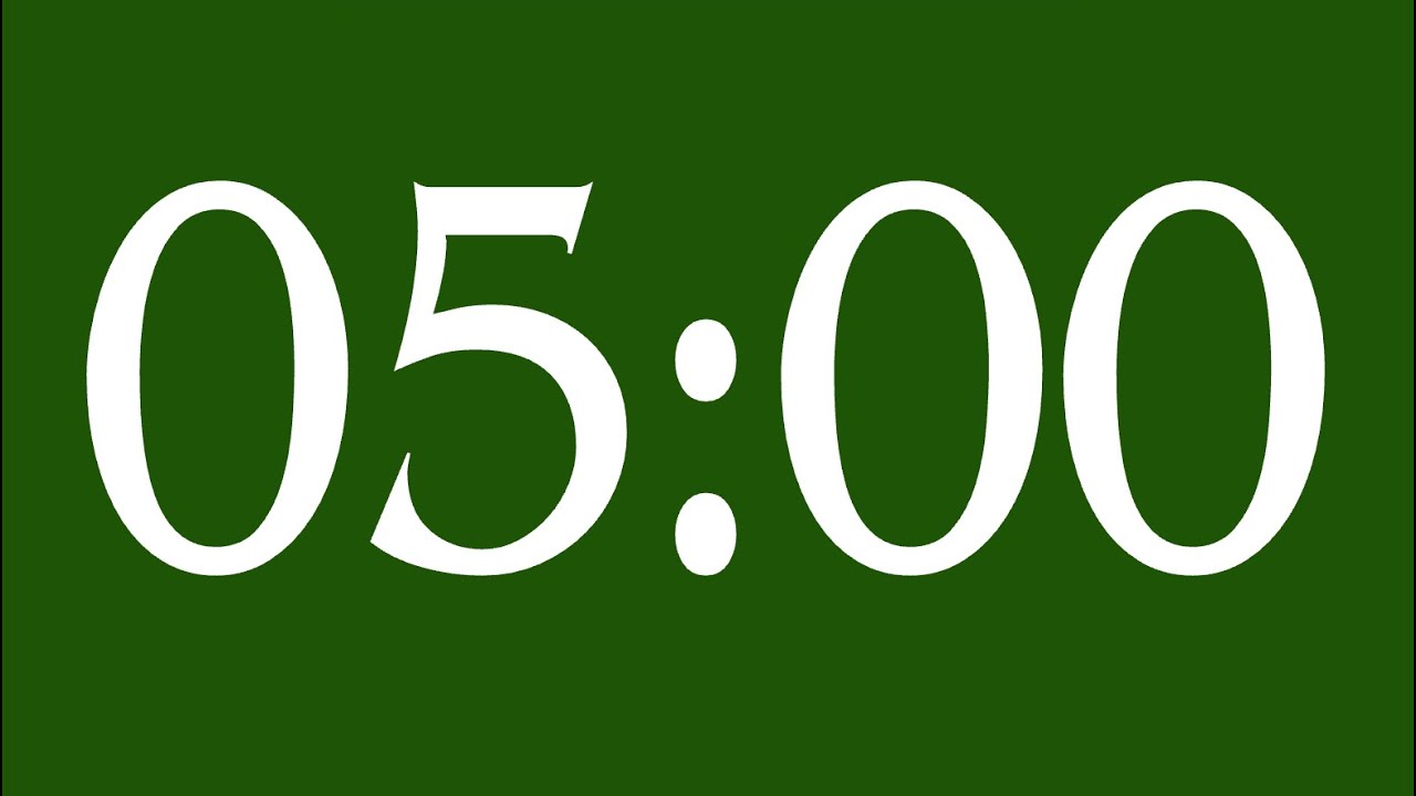 5 Minute Timer