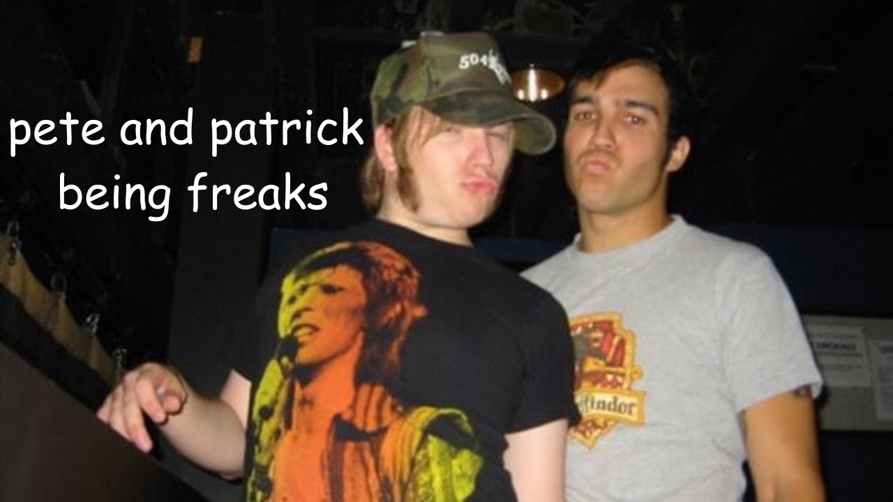 pete and patrick sharing one brain cell