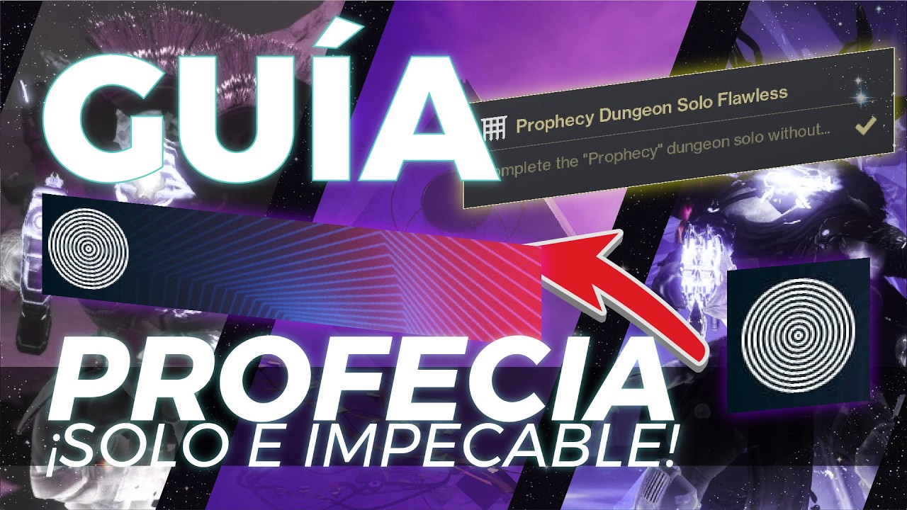 Guía completa Profecia SOLO FLAWLESS – Destiny 2 PvE 2025