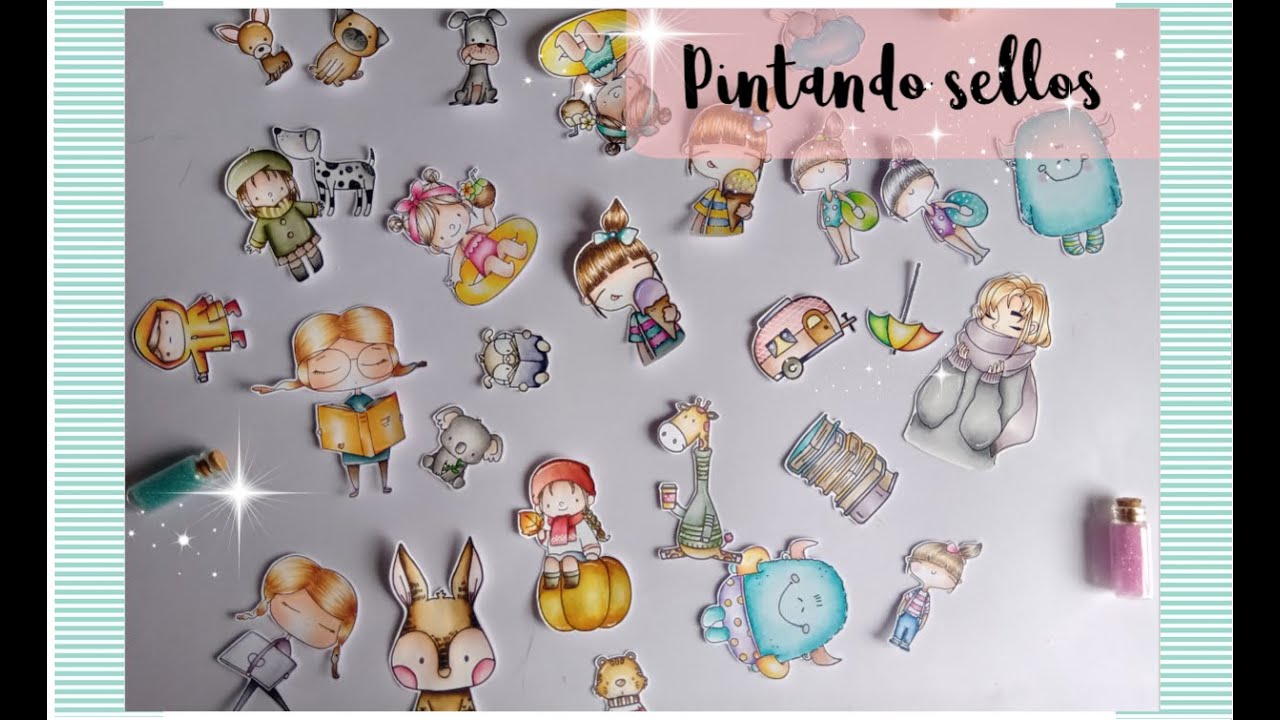 COLOREAR SELLOS PARA PRINCIPIANTES- MIS RECOMENDACIONES