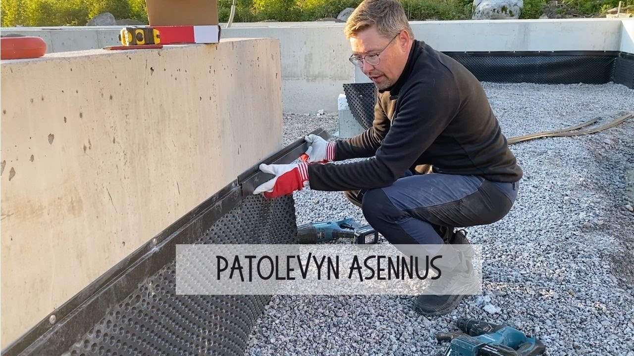 Patolevyn asennus