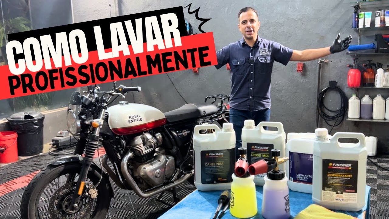 COMO LARVAR UMA MOTO PROFISSIONALMENTE PARTE 2