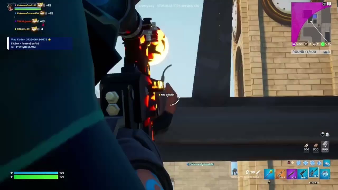 Sniper vs 4 Players #fortnitesniping#fortniteclips #fortnite1v1s