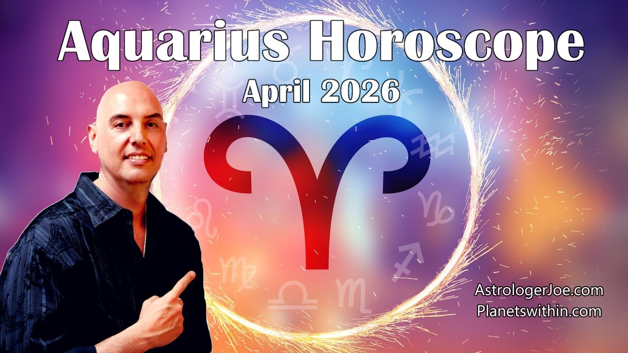 Гороскоп для Водолея на апрель 2026 года &mdash; астролог Джозеф П. Энтони.