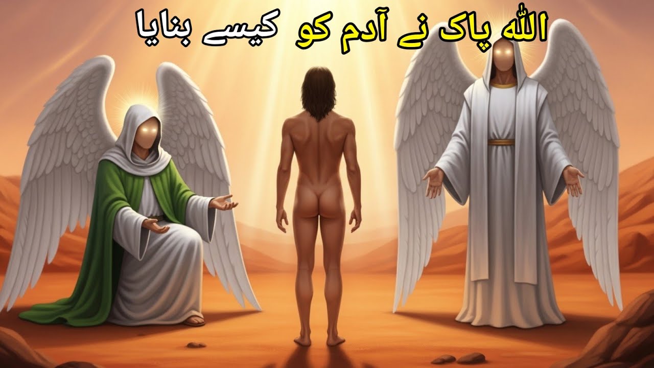 अल्लाह ने इंसान को कैसे बनाया? | Hazrat Adam (A.S.) Story | How Allah Created Human | Islamic 