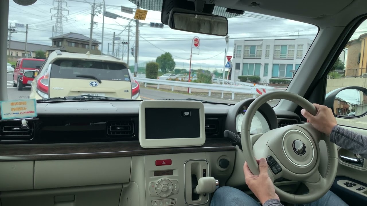 【ラパン】HE33 市街地ドライブ　通常運転