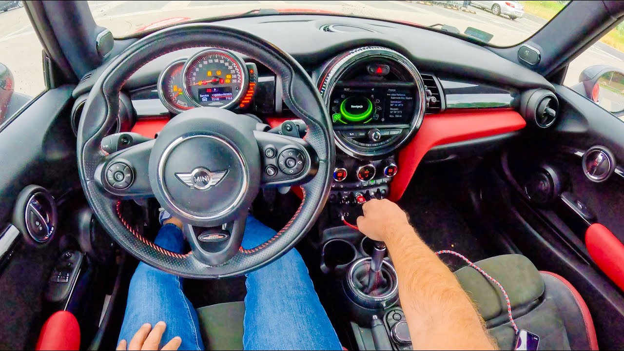 2017 MINI Cooper S JCW F56 (2.0L 231 hp) | POV Test Drive #2477 Joe Black